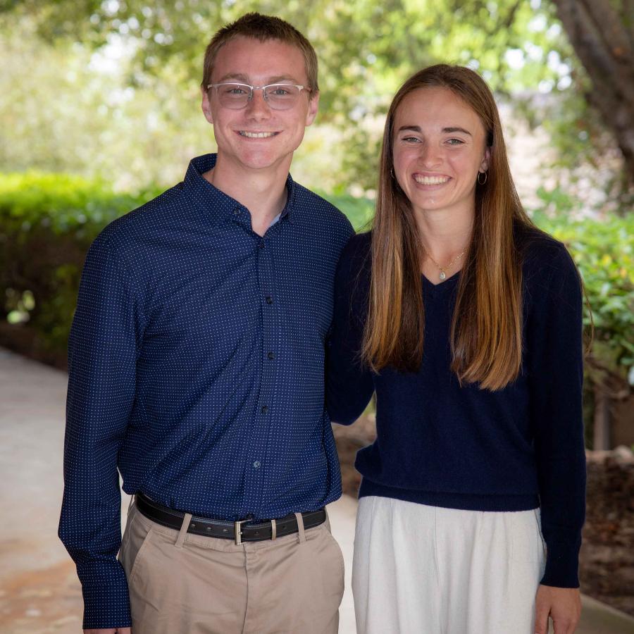 Isaiah Conway and Avala Elwood