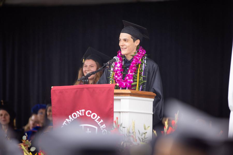 Graduate Miles Ozorio offered a Student Reflection