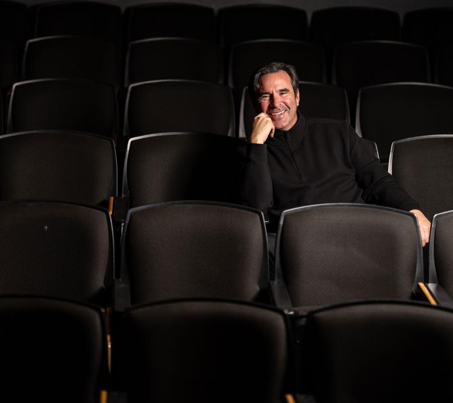 Mitchell Thomas Inside Porter Theater