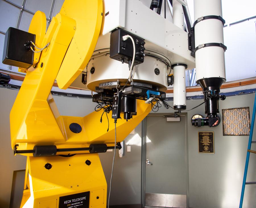 Westmont Observatory Houses the Keck Telescope