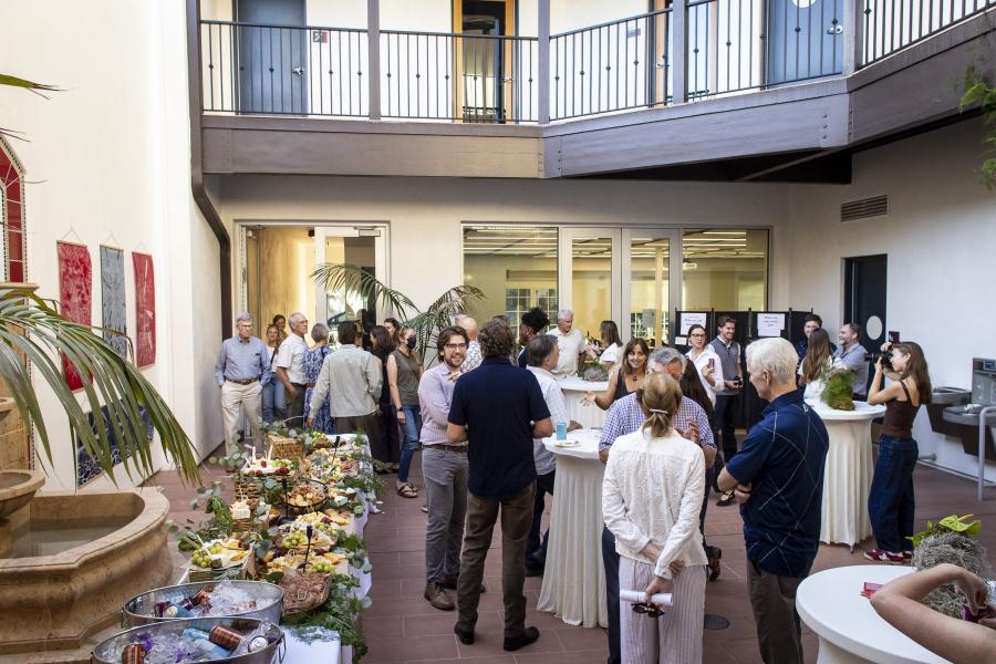 Crowd at the Keith Center for Sacred Stories