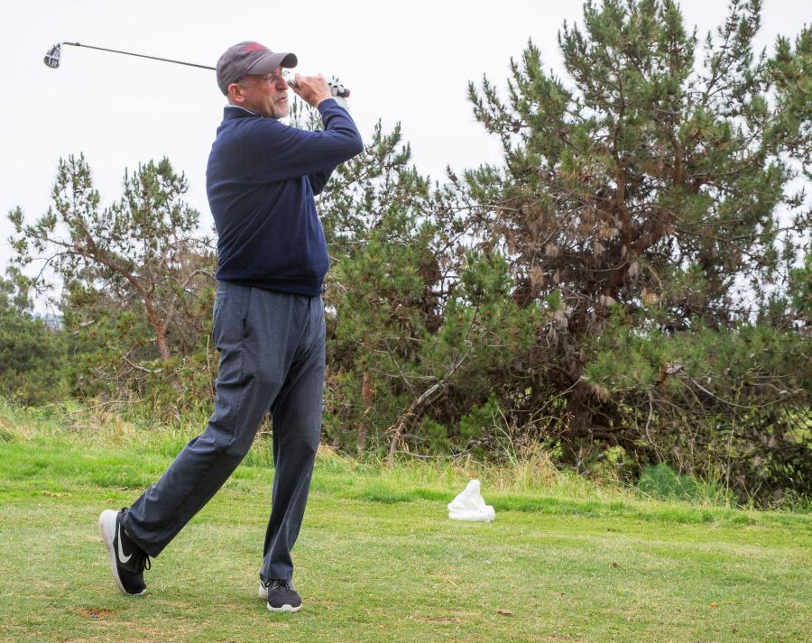 Reed Sheard Golfing at Westmont Classic