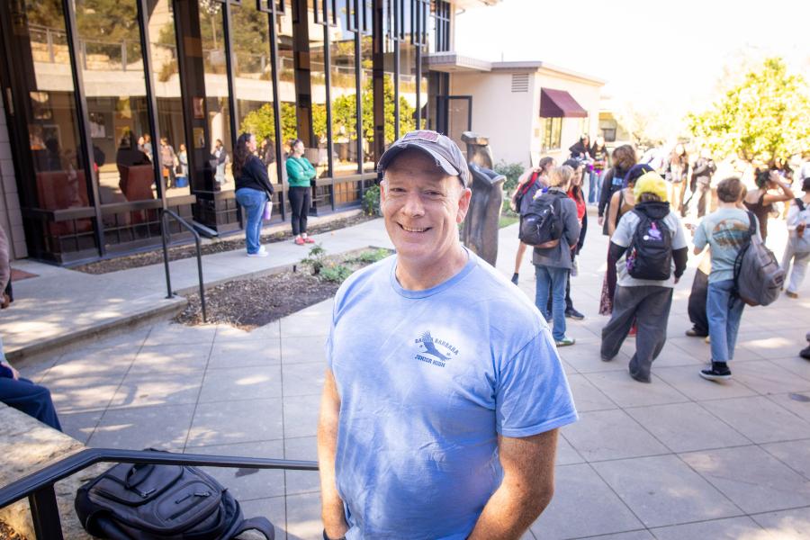 SBJHS Theater Teacher Rich Lashua