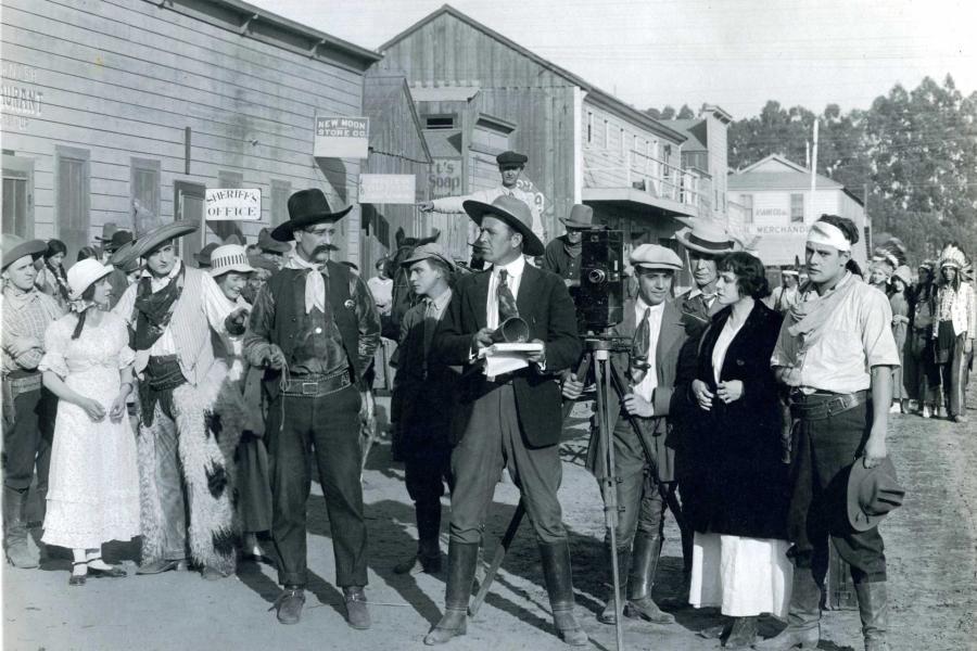 Santa Barbara's Flying A Studios (courtesy the Santa Barbara Historical Museum)