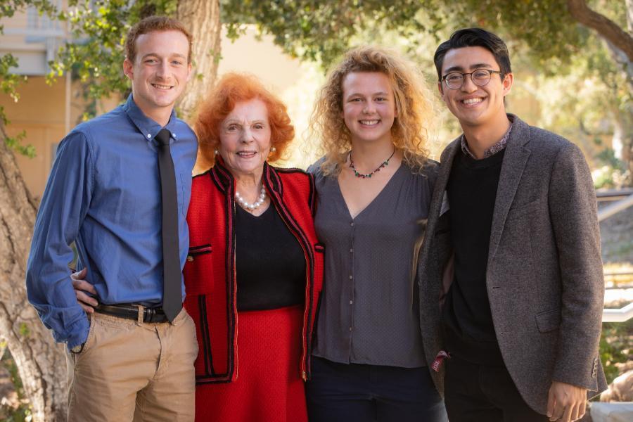 lady leslie ridley-tree and students