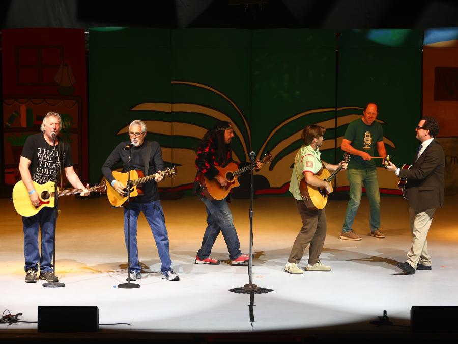 Brad Elliott and game rock out at the Santa Barbara Bowl
