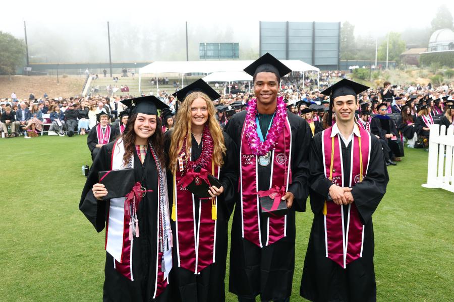 Sophia Morton, Sage Kramer, David Oyebade and Andreas Olvera
