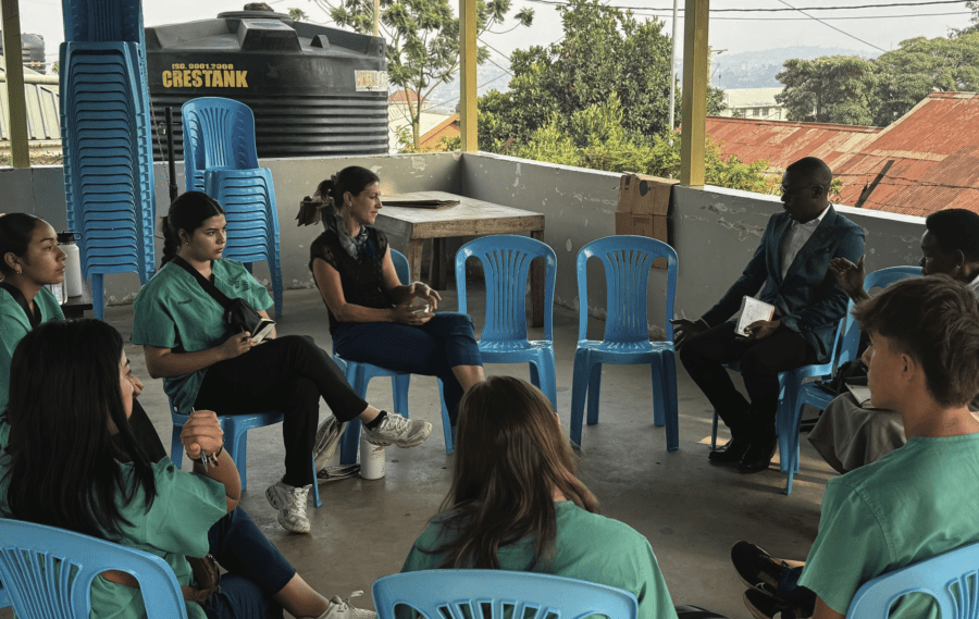 Westmont Students at Uganda Christian University