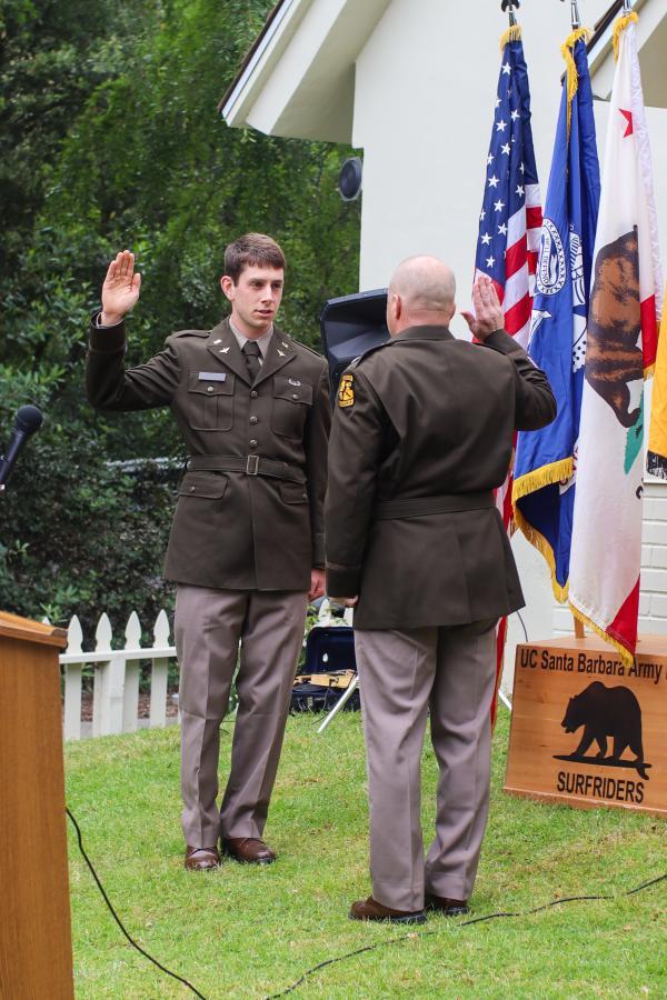 Jacob Bailey Commissioned at a Second Lieutenant