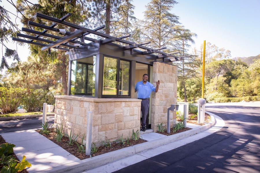 New Kiosk at Westmont's Main Entrance