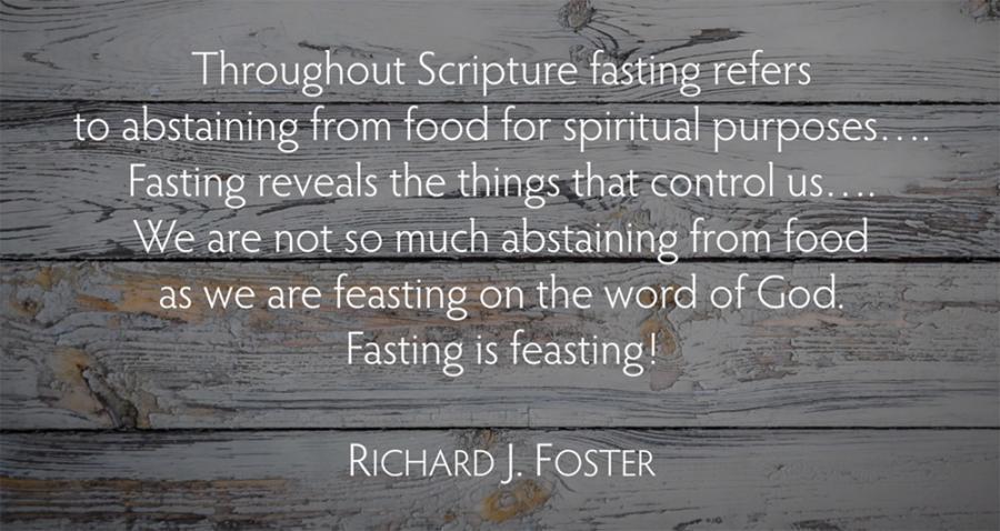 Fasting is Feasting
