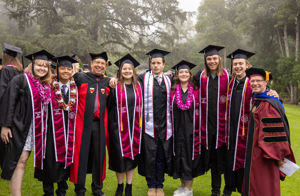 commencement group image physics department